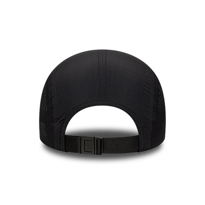New Era New York Yankees 5 Panel Cap - MLB Tech Midi Runner - Black On Black