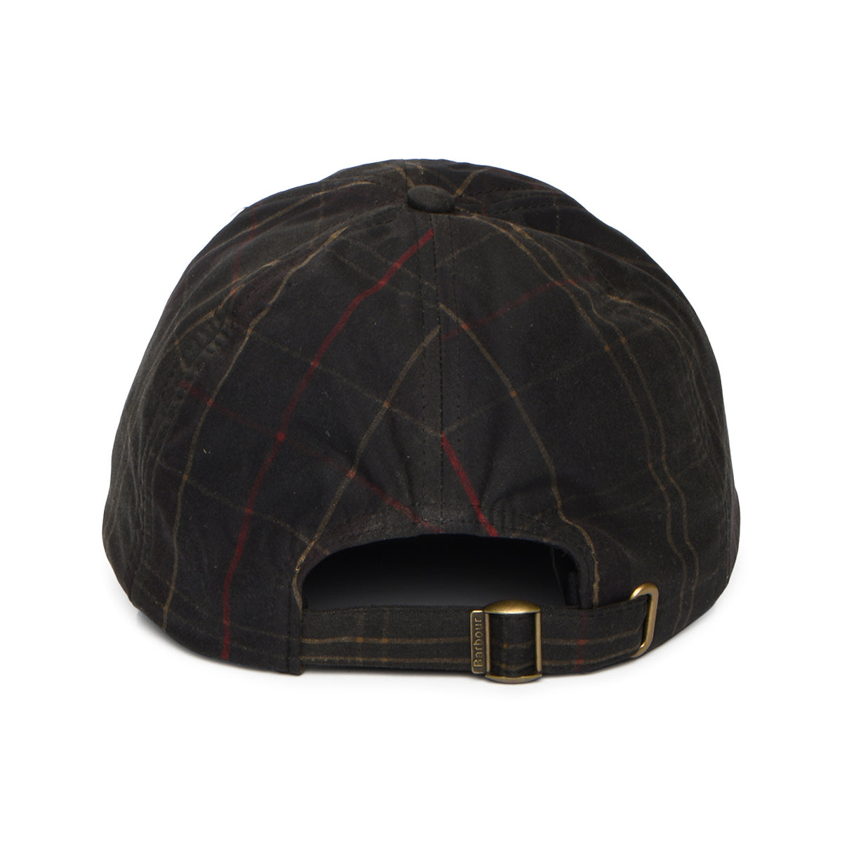 Barbour Hats Haydon Waxed Cotton Baseball Cap - Tartan