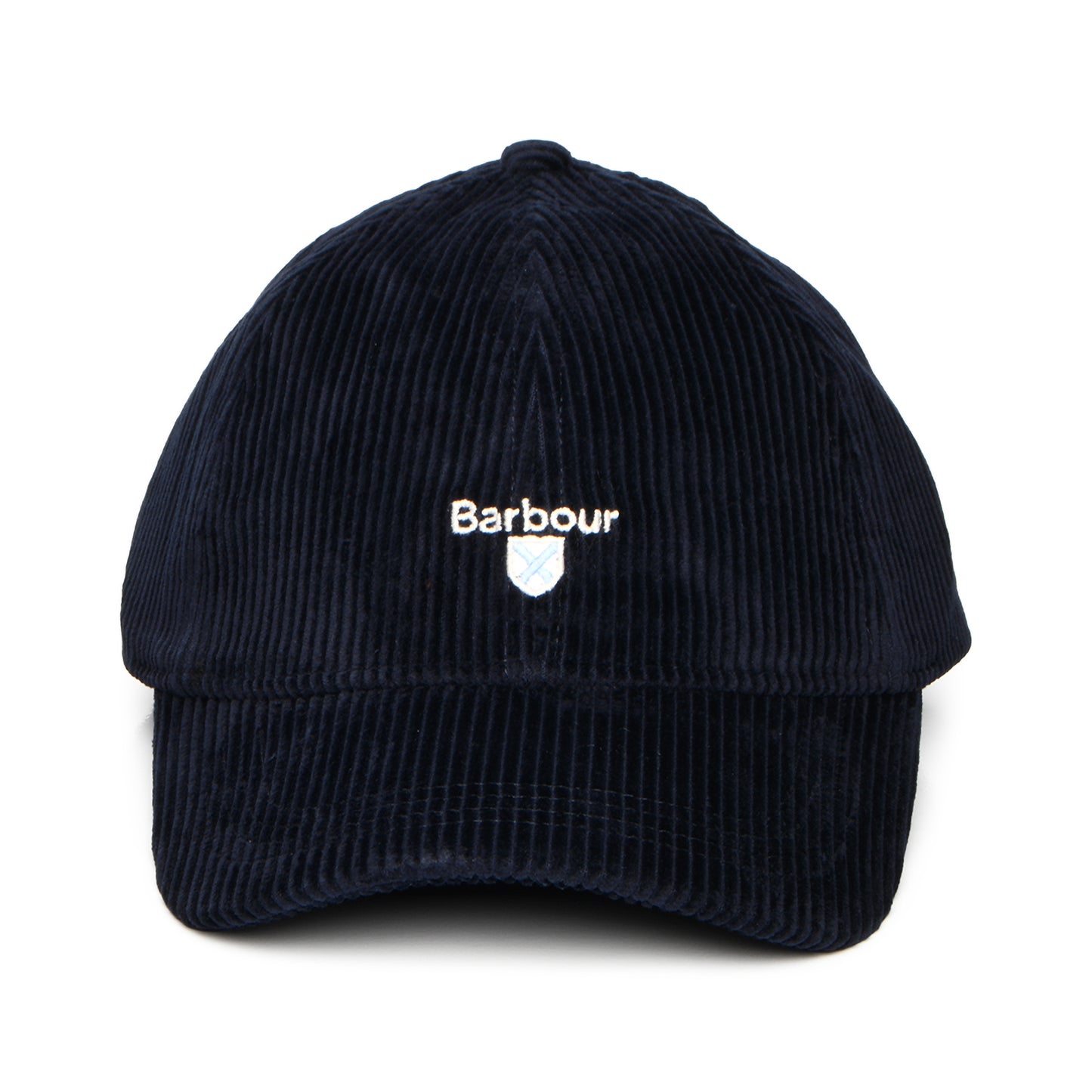 Barbour Hats Preston Corduroy Baseball Cap - Navy Blue
