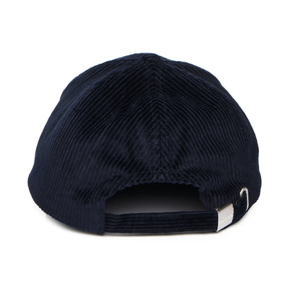 Barbour Hats Preston Corduroy Baseball Cap - Navy Blue