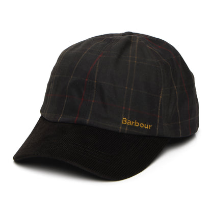 Barbour Hats Arlene Waxed Cotton Baseball Cap - Tartan