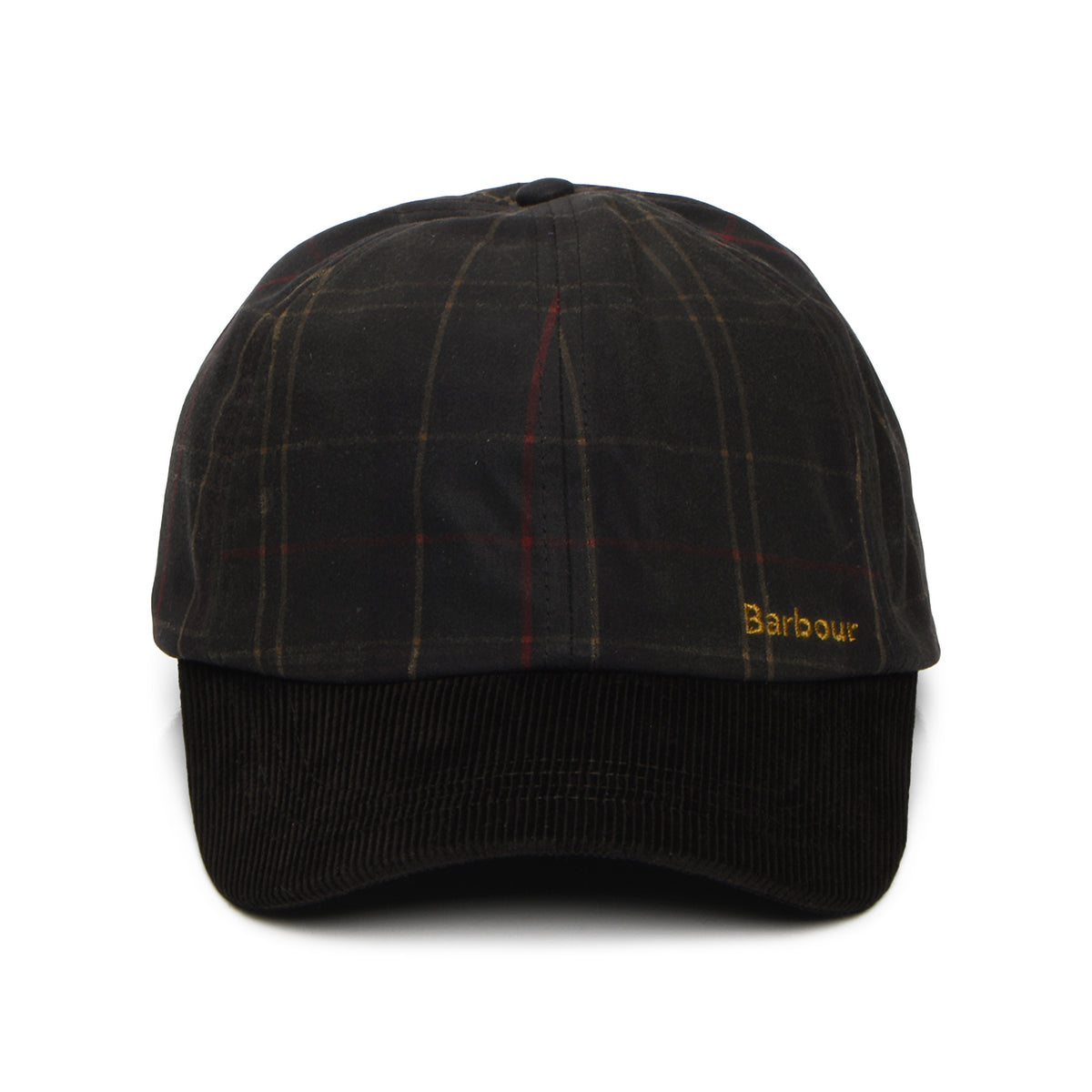 Barbour Hats Arlene Waxed Cotton Baseball Cap - Tartan