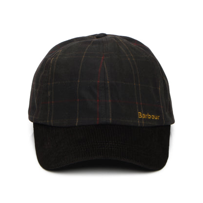 Barbour Hats Arlene Waxed Cotton Baseball Cap - Tartan