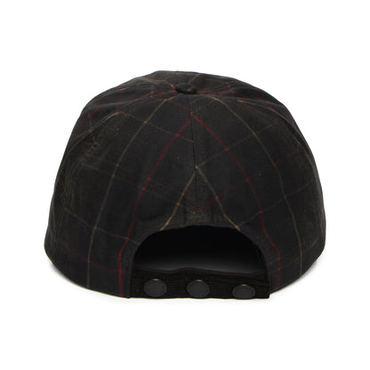 Barbour Hats Arlene Waxed Cotton Baseball Cap - Tartan