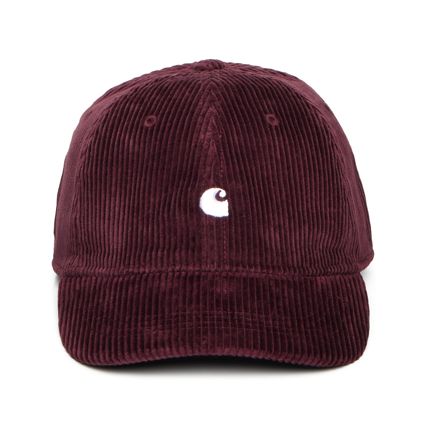 Carhartt WIP Hats Harlem Corduroy Baseball Cap - Wine-White