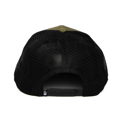 The North Face Hats Embroidered Mudder Recycled Trucker Cap - Moss
