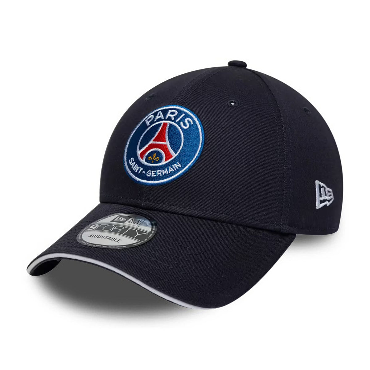 New Era 9FORTY Paris Saint-Germain FC Baseball Cap - Core - Navy Blue