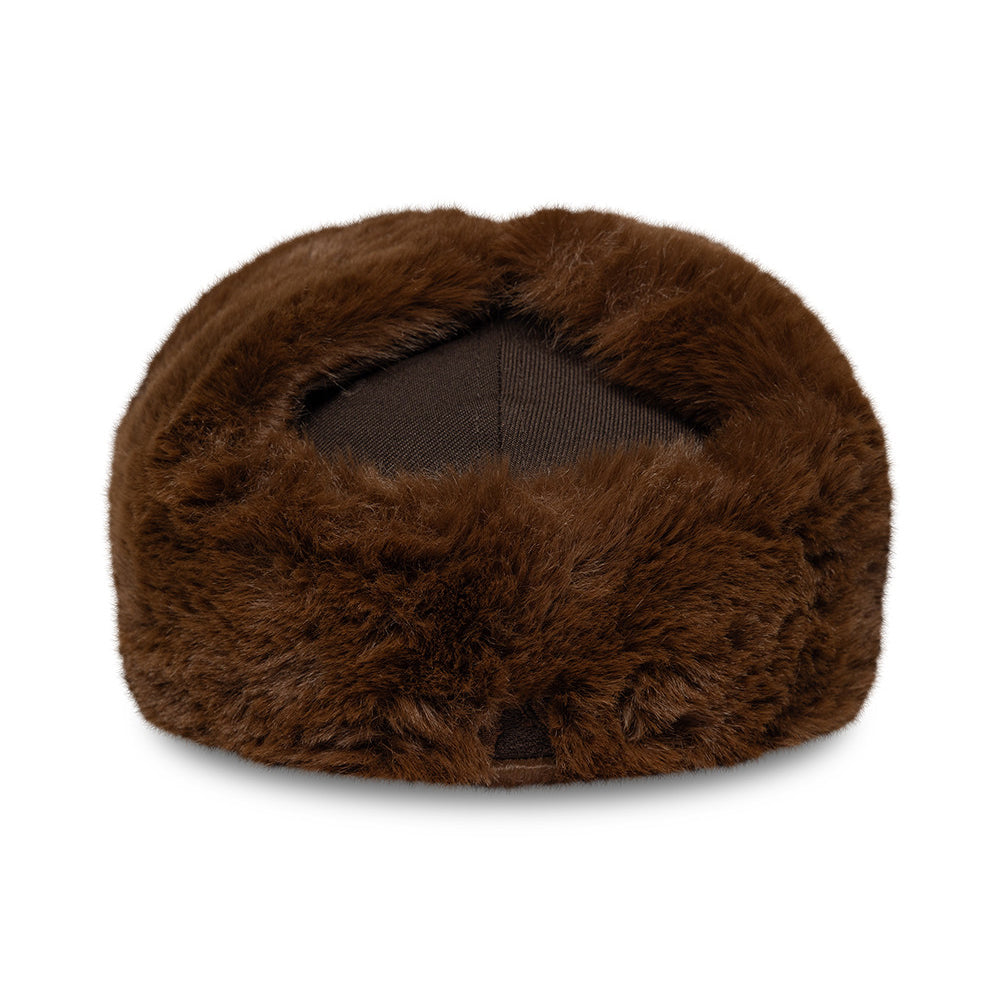 New Era 59FIFTY New York Yankees Baseball Cap with Earflaps - MLB World Series Dogear - Brown