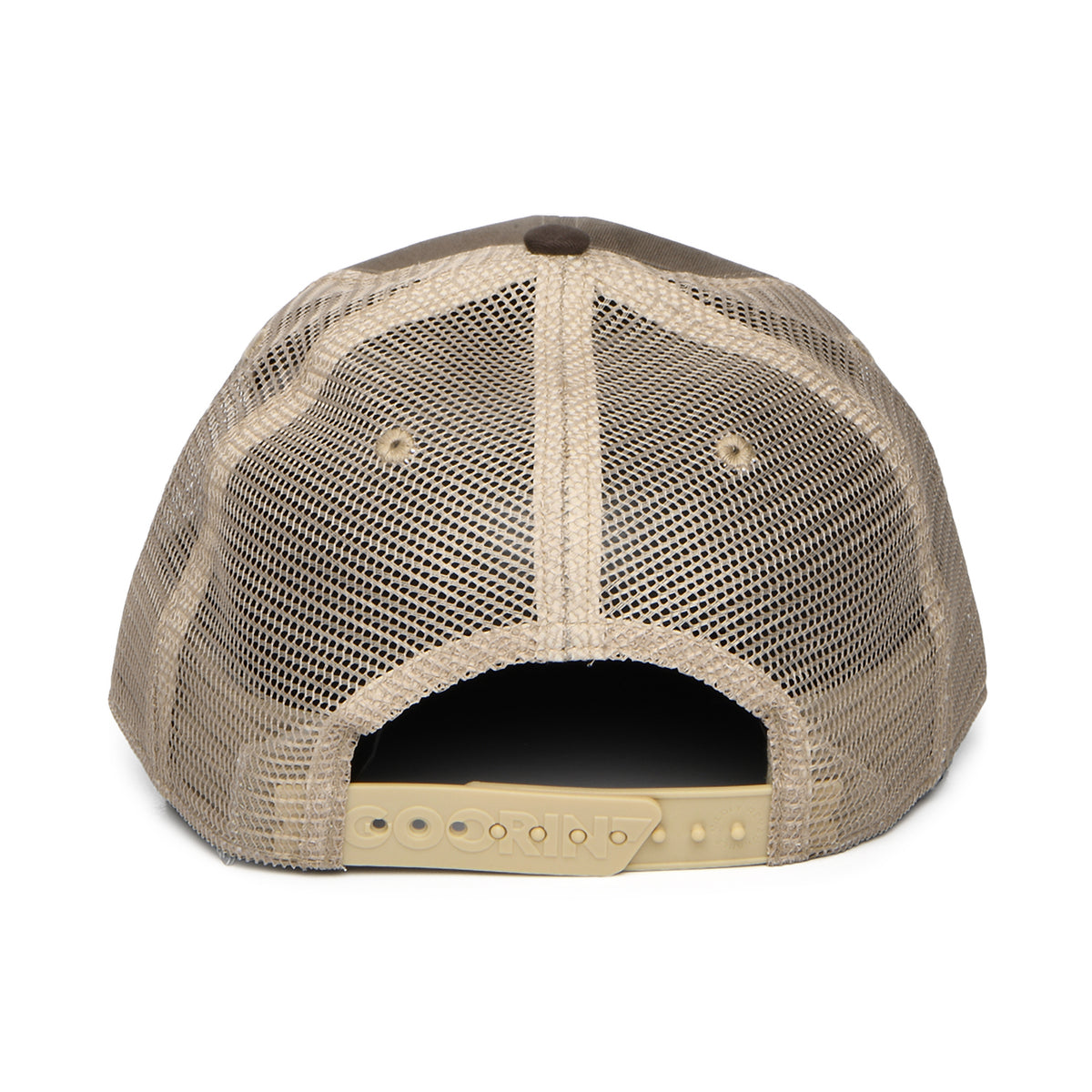 Goorin Dead Skull Trucker Cap - Brown