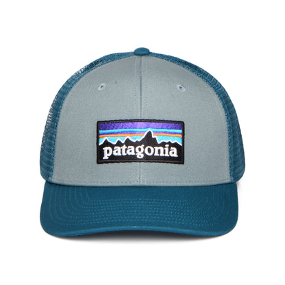 Patagonia Hats P-6 Logo Organic Cotton Trucker Cap - Sage-Teal