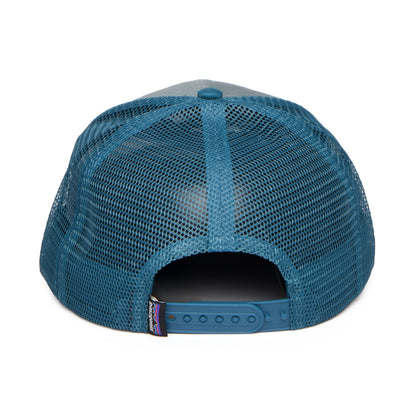 Patagonia Hats P-6 Logo Organic Cotton Trucker Cap - Sage-Teal