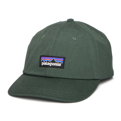 Patagonia Hats P-6 Label Trad Organic Cotton Baseball Cap - Pine Green
