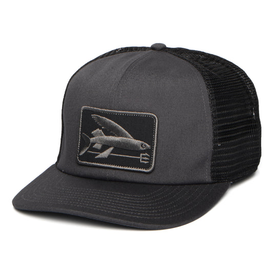 Patagonia Hats Flying Fish Relaxed Trucker Cap - Ink Black
