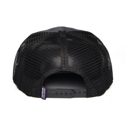 Patagonia Hats Flying Fish Relaxed Trucker Cap - Ink Black