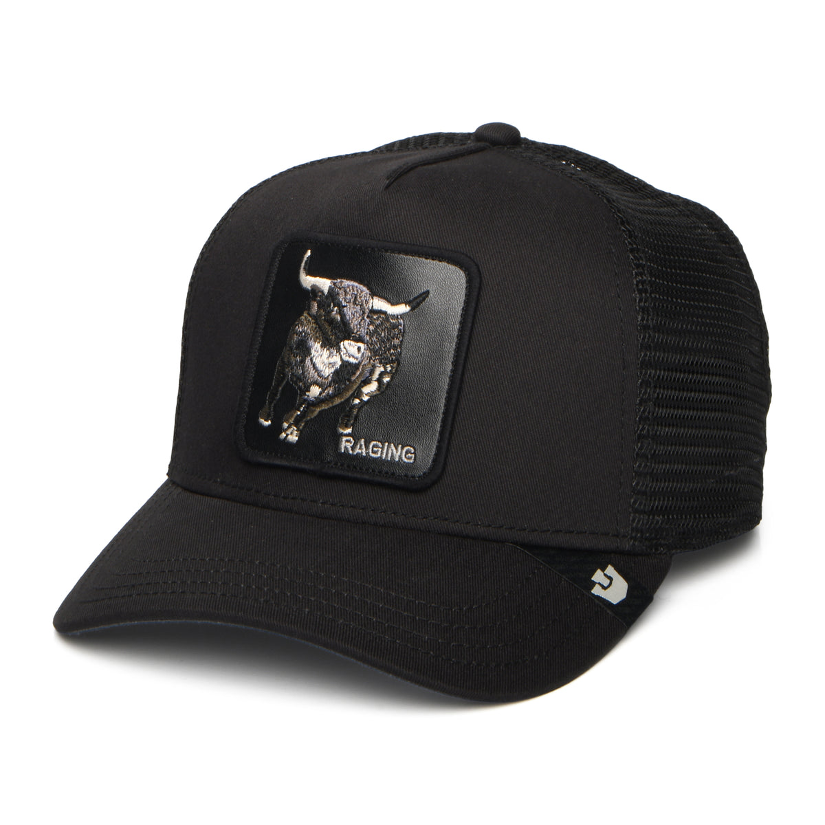 Goorin Raging Trucker Cap - Black On Black