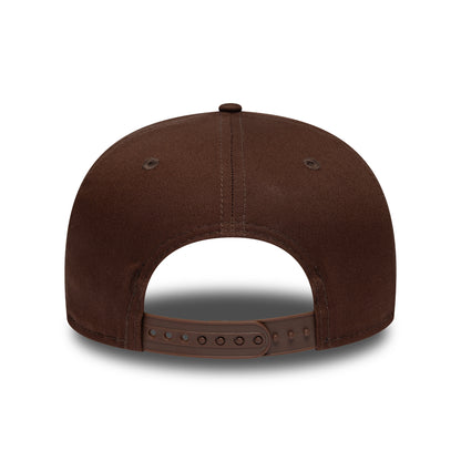 New Era 9FIFTY New York Yankees Snapback Cap - MLB League Essential Original Fit - Chocolate-White
