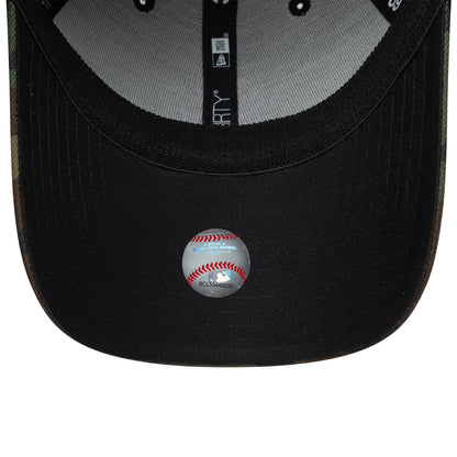 New Era 39THIRTY New York Yankees Baseball Cap - MLB Down Flap - Camo-Black