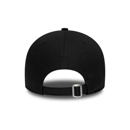 New Era 9FORTY Chicago Bulls Baseball Cap - NBA Team Outline - Black-Dark Grey