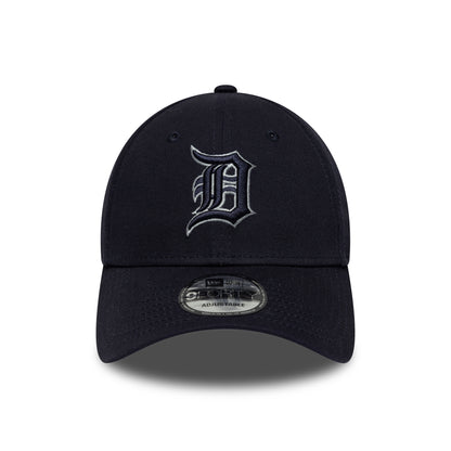 New Era 9FORTY Detroit Tigers Baseball Cap - MLB Team Outline - Navy-Light Grey