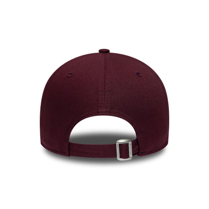 New Era 9FORTY New York Yankees Baseball Cap - MLB Team Outline - Maroon-White