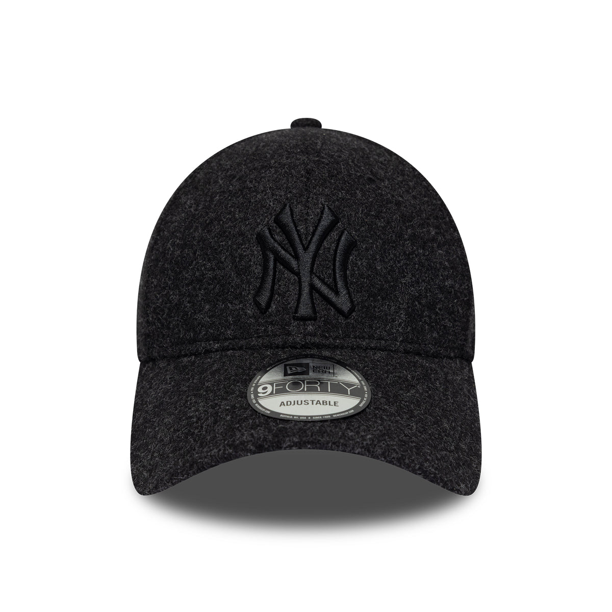 New Era 9FORTY New York Yankees Baseball Cap - MLB Winter - Black Heather