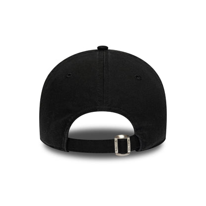 New Era 9TWENTY Detroit Tigers Baseball Cap - MLB Washed Midi Logo - Black On Black