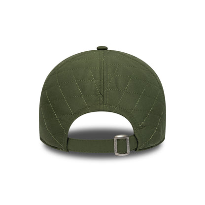 New Era 9TWENTY New York Yankees Baseball Cap - MLB Padded Outline - Olive-Orange