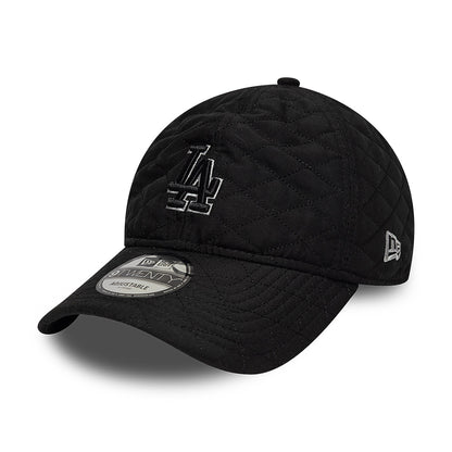 New Era 9TWENTY L.A. Dodgers Baseball Cap - MLB Padded Outline - Black-Grey