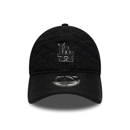 New Era 9TWENTY L.A. Dodgers Baseball Cap - MLB Padded Outline - Black-Grey