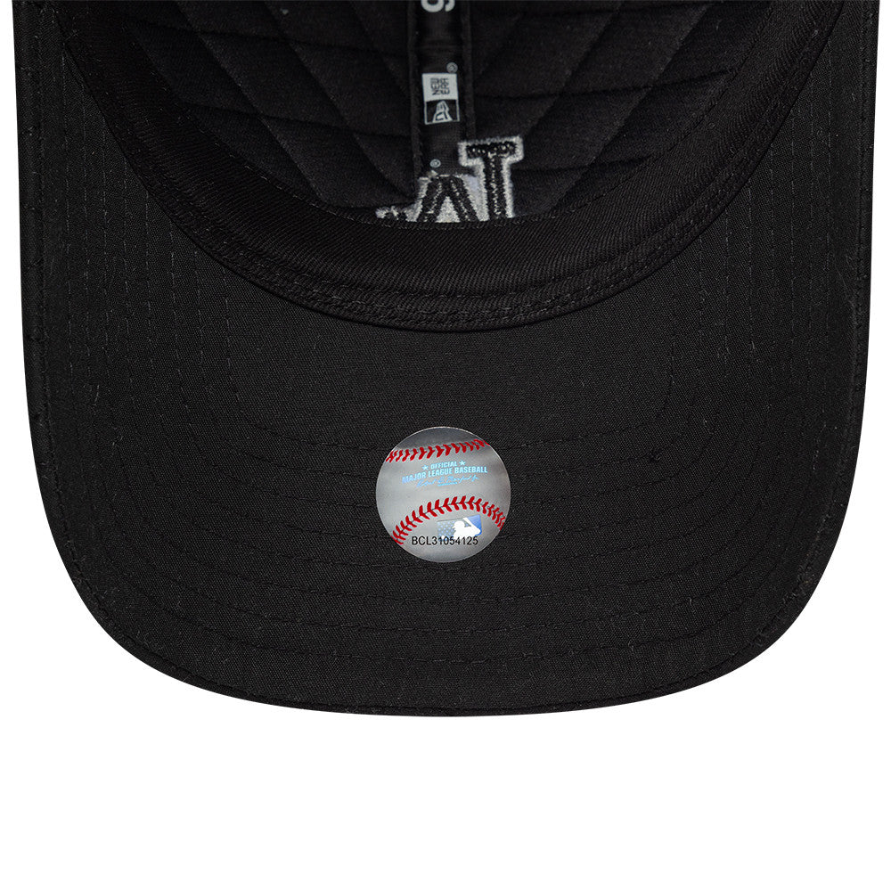 New Era 9TWENTY L.A. Dodgers Baseball Cap - MLB Padded Outline - Black-Grey
