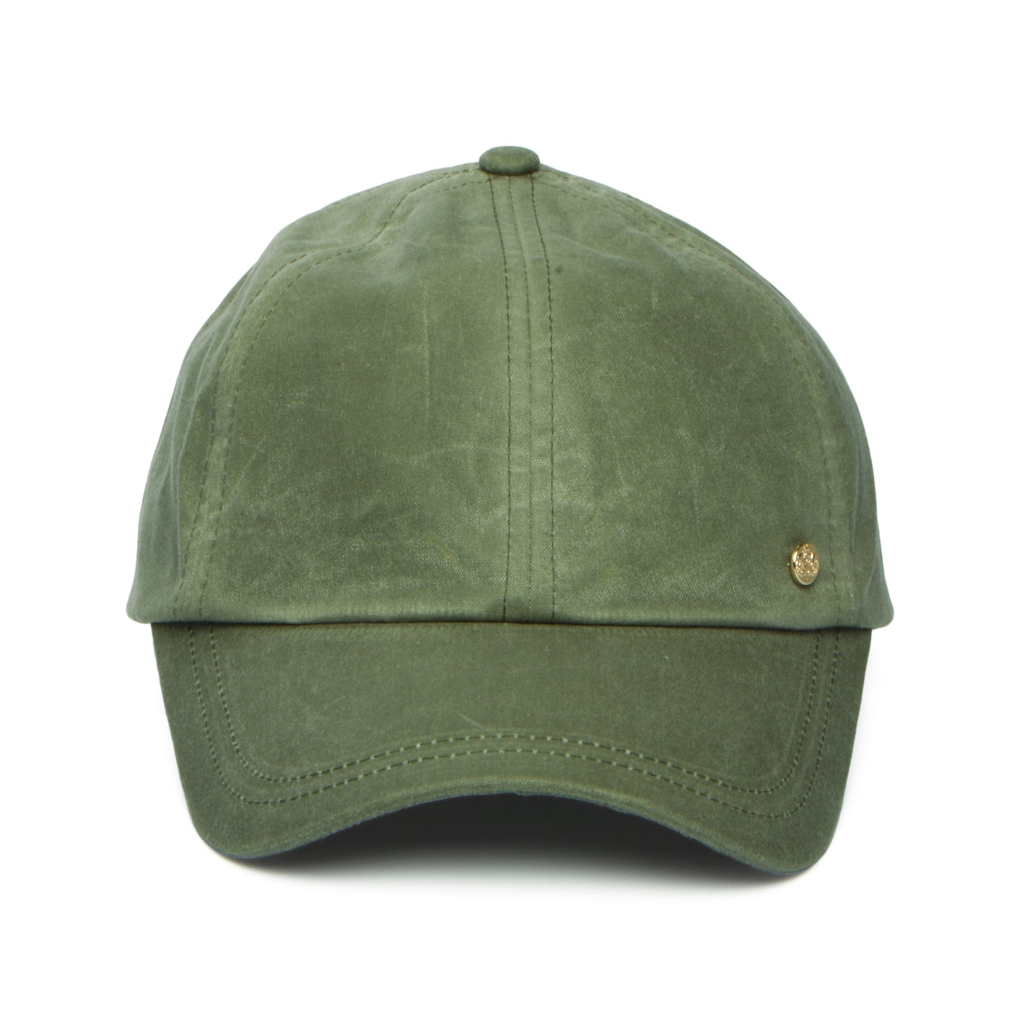 Failsworth Hats Womens British Waxed Cotton Baseball Cap - Sage