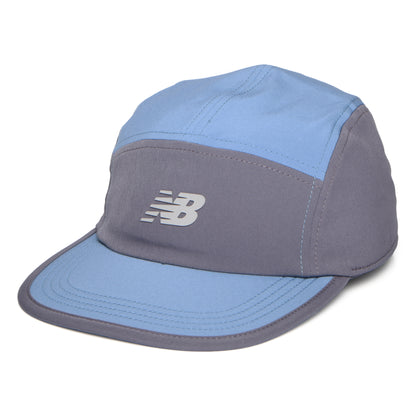 New Balance Hats Performance V 2.0 5 Panel Cap - Slate Blue-Grey