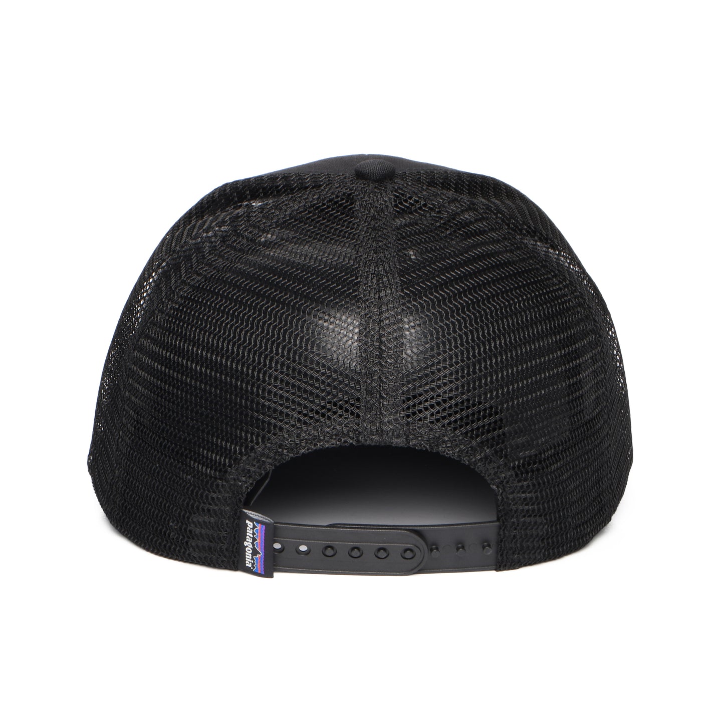Patagonia Hats P-6 Logo Organic Cotton LoPro Trucker Cap - Black