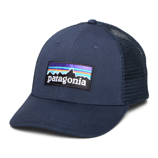 Patagonia Hats P-6 Logo Organic Cotton LoPro Trucker Cap - Navy Blue