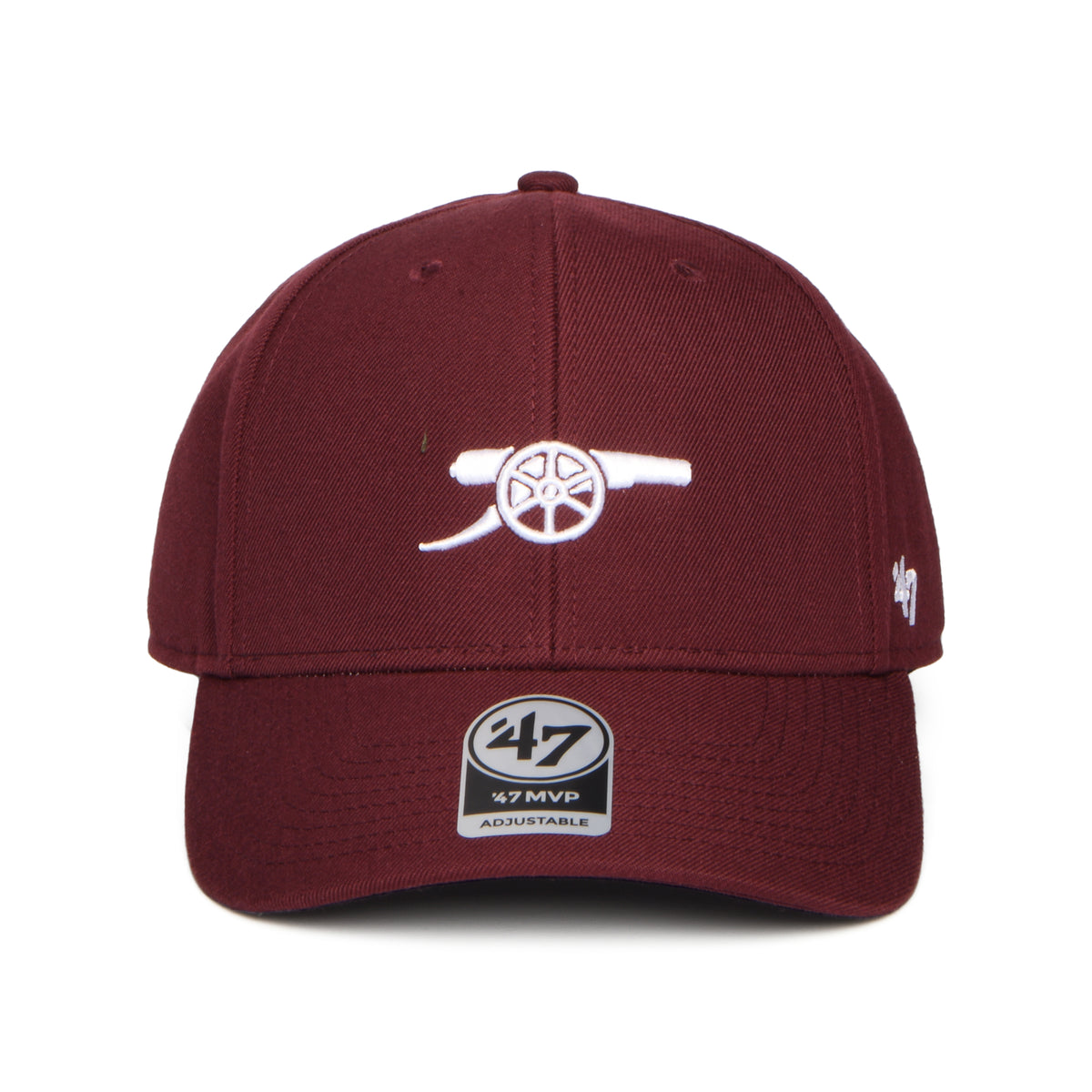 47 Brand Arsenal FC Snapback Cap - Gunners MVP - Burgundy