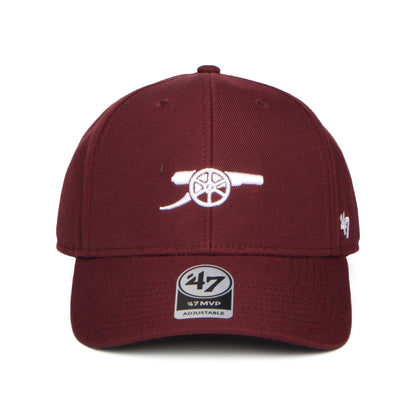 47 Brand Arsenal FC Snapback Cap - Gunners MVP - Burgundy
