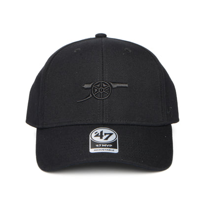 47 Brand Arsenal FC Snapback Cap - Gunners MVP - Black On Black