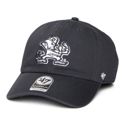 47 Brand Notre Dame Fighting Irish Baseball Cap - NCAA Clean Up - Washed Navy