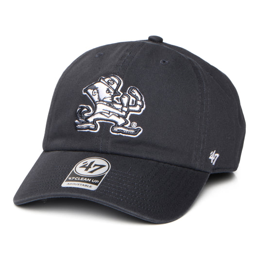 47 Brand Notre Dame Fighting Irish Baseball Cap - NCAA Clean Up - Washed Navy