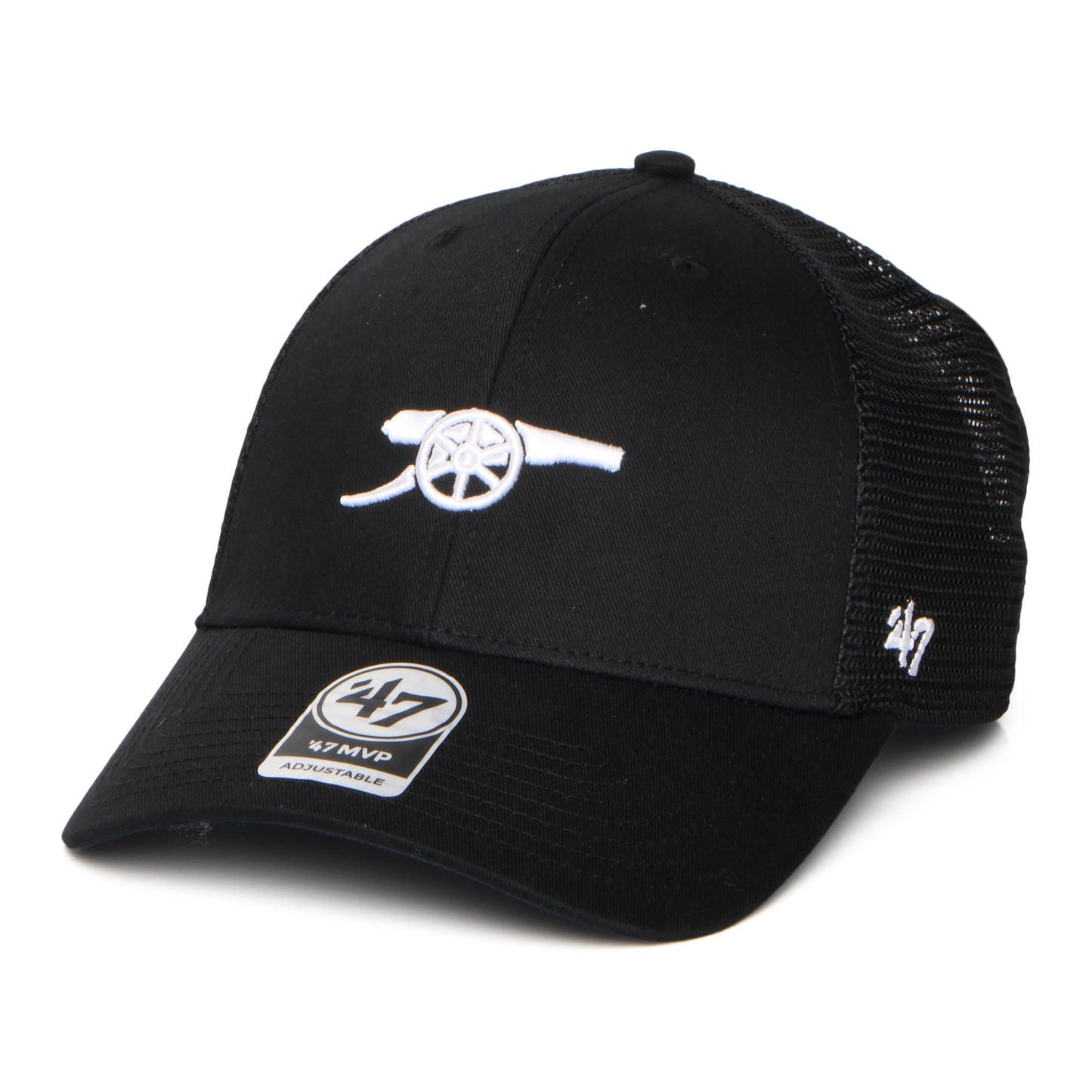 47 Brand Arsenal FC Trucker Cap Branson MVP Gunners - Black-White