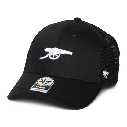 47 Brand Arsenal FC Trucker Cap Branson MVP Gunners - Black-White
