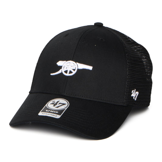 47 Brand Arsenal FC Trucker Cap Branson MVP Gunners - Black-White