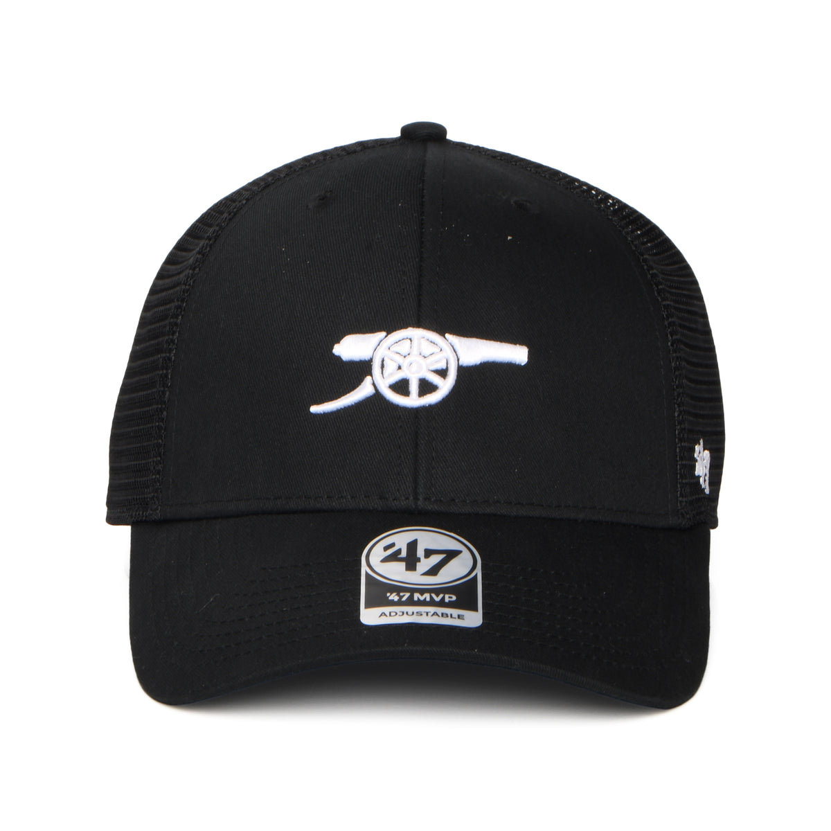 47 Brand Arsenal FC Trucker Cap Branson MVP Gunners - Black-White