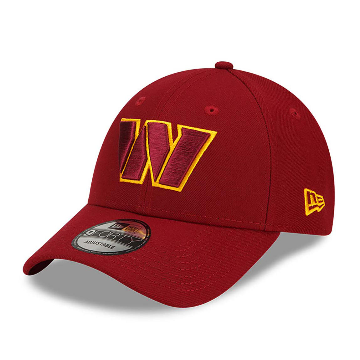 New Era 9FORTY Washington Commanders Baseball Cap - NFL The League - Burgundy