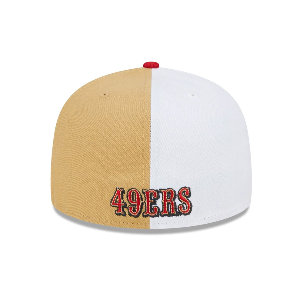 New Era 59FIFTY San Francisco 49ers Baseball Cap - NFL On Field Sideline - Scarlet-White