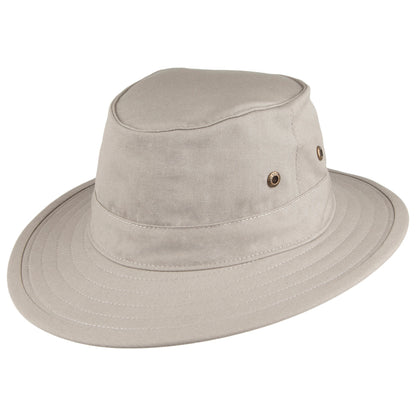 Failsworth Hats Traveller Crushable Sun Hat - Stone