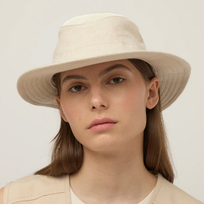 Tilley Hats TMH55 Mash Up Cotton & Hemp Packable Sun Hat - Sand