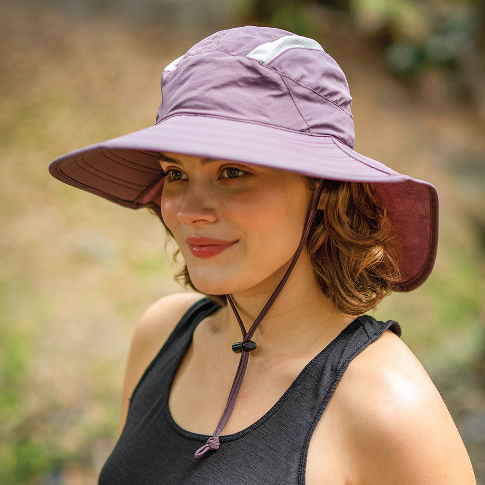 Scala Hats Natalie Foldable Sun Hat - Fig