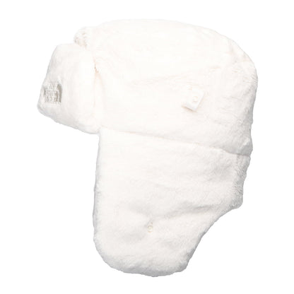 The North Face Hats Womens Osito Super Soft Recycled Trapper Hat - Winter White
