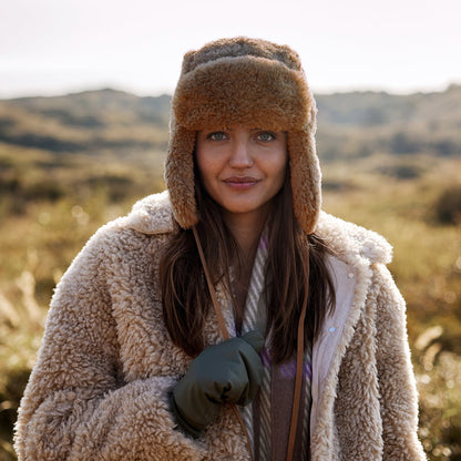 Barts Hats Bantota Sherpa Trapper Hat - Brown